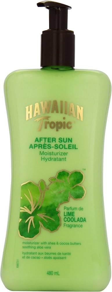 Hawaiian Tropic Lime Coolada After Sun Moisturizing Lotion with Shea & Cocoa Butter, 480mL | Amazon (CA)