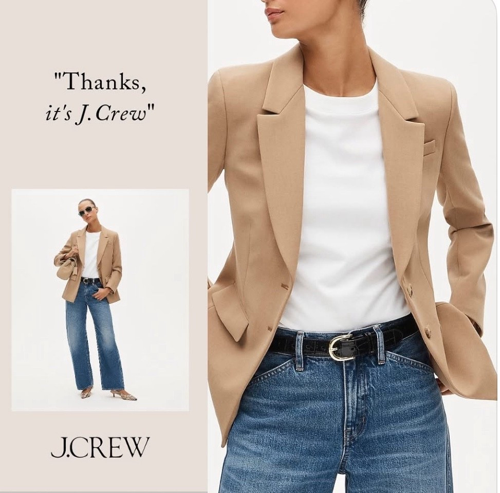 Madelyn blazer in four-season stretch
$258.00 select colors
$154.50-$231.99
LIMITED TIME. PRICE AS MARKED.


#LTKWorkwear #LTKSaleAlert