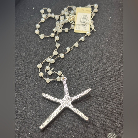 Tommy Bahama Island Essence Starfish Treasure Pendant Necklace Silver Tone | Poshmark