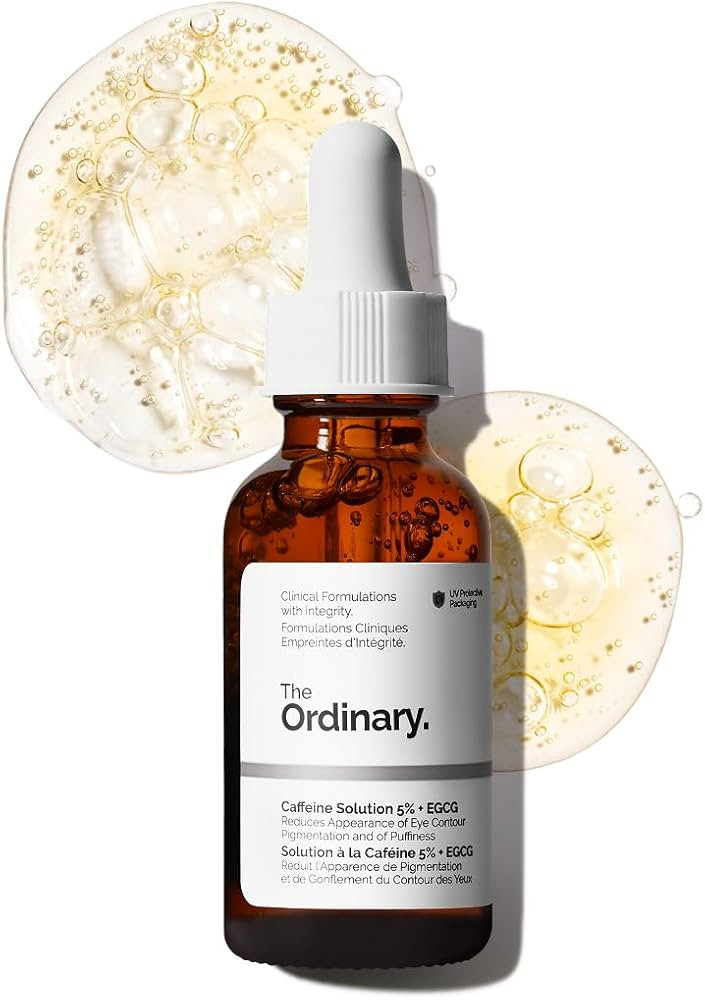 The Ordinary Caffeine Solution 5% + EGCG, Depuffing Eye Serum for Dark Circles and Tired Eyes | Amazon (US)