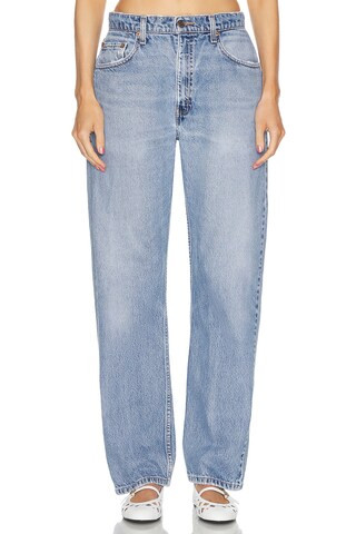 aligrace Vintage Ultra Baggy Jeans in Denim-Light | FWRD 