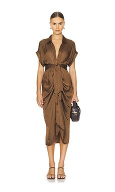 Steve Madden Tori Dress in Cocoa from Revolve.com | Revolve Clothing (Global)