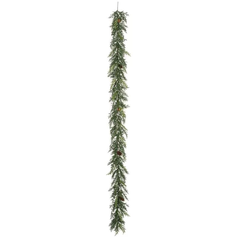 72" Faux Arborvitae Garland | Wayfair North America