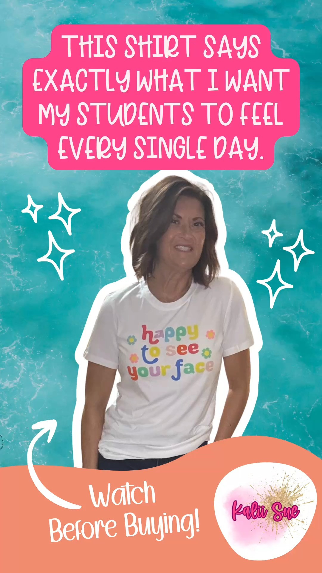 This MOUSYA “Happy to See Your Face” Teacher Shirt instantly became one of my favorites — not just because it’s soft and cute, but because it says exactly what I want my students to know: I’m happy to see them.

As a school counselor, I want every student who walks into my office or passes me in the hallway to feel seen, welcomed, and loved. And sometimes, that message starts with something as simple as a shirt and a smile.

The fabric is soft and lightweight (no stiff teacher tees here!), and the retro lettering adds a fun pop of color that feels cheerful and positive. It pairs perfectly with jeans, cardigans, or even dress pants when I want to keep it casual but still polished.

Whether you’re a teacher, counselor, or anyone working with kids, this tee is such a sweet reminder of why we do what we do — and the power of making someone feel genuinely happy to be seen.

#TeacherStyle #TeacherOutfit #EducatorLife #SchoolCounselorStyle #TeacherTee #PositiveVibes #HappyToSeeYourFace #TeacherAppreciation #CounselorLife #TeacherWardrobe #AmazonFashionFinds #ComfortAndKindness #ClassroomStyle #MillennialTeacher #CuteTeacherOutfit #TeacherLove 

 