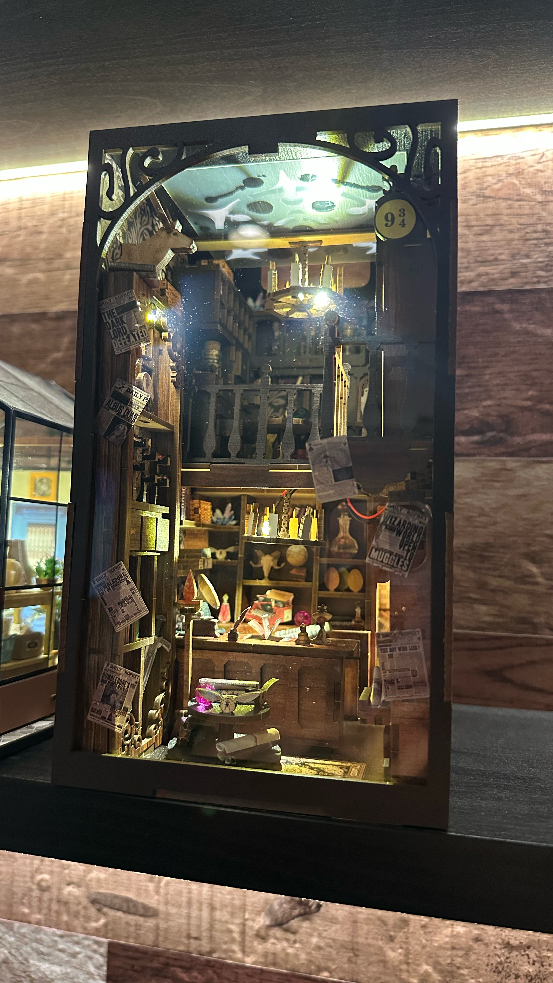 Loving this Harry Potter inspired book nook! I love incorporating my hobbies and interests into my home decor. 🤓⚡️

#LTKHome #LTKGiftGuide #LTKFindsUnder50