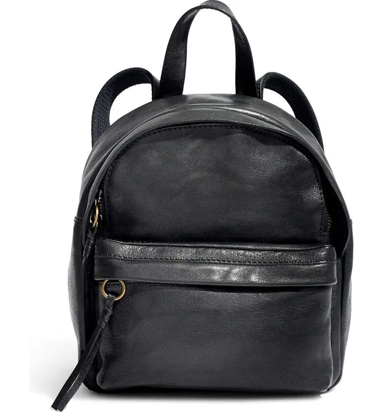 Mini Lorimer Leather Backpack | Nordstrom
