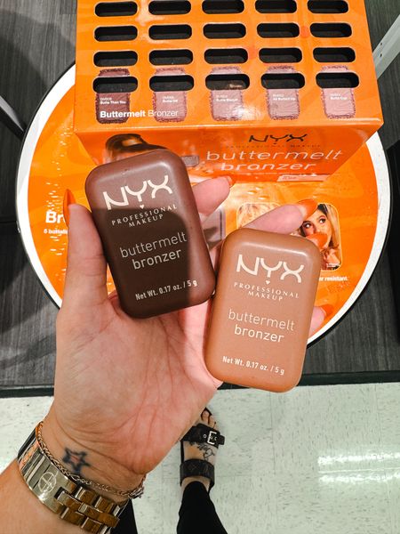 NYX Butter Melt Bronzer is new and already selling out like crazy!! 

Makeup 
Makeup routine 
Makeup products 

#LTKFestival #LTKbeauty #LTKfindsunder50
