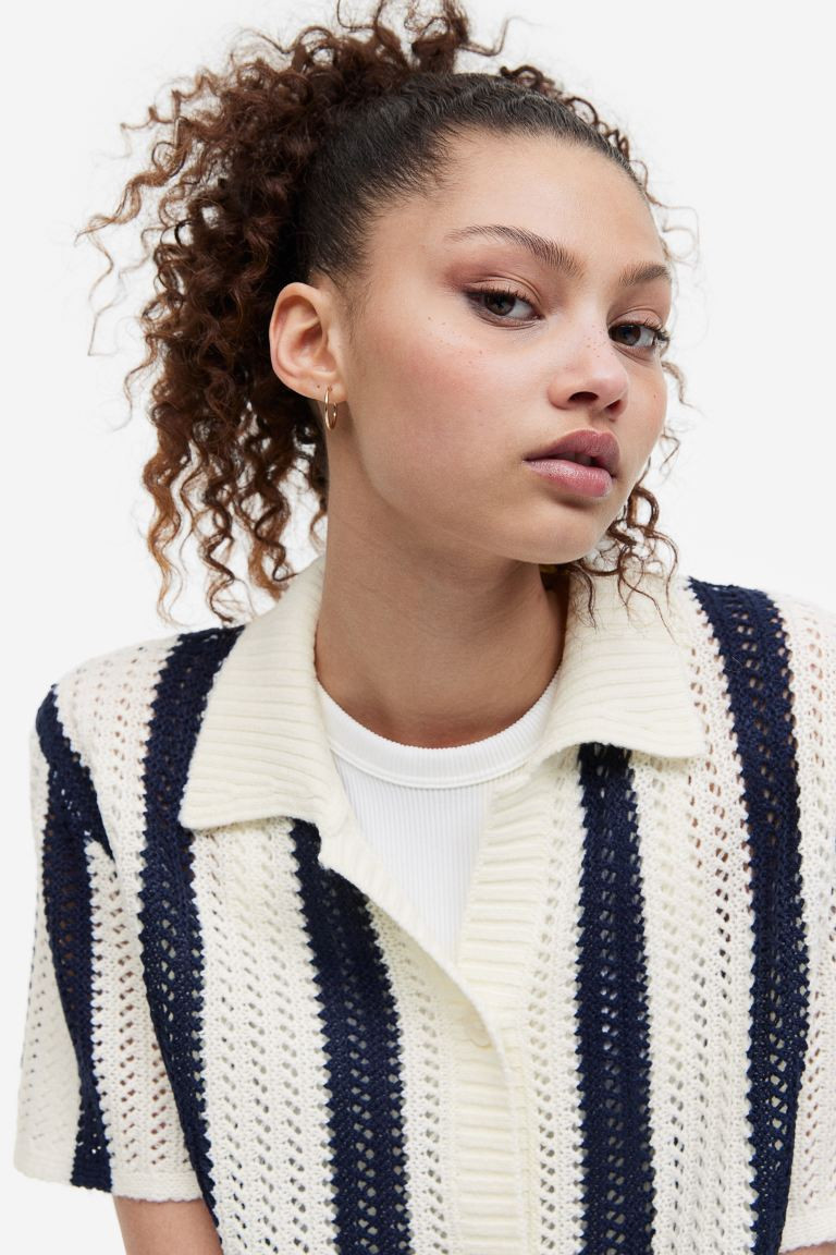 Cardigan in Ajourstrick | H&M (DE, AT, CH, NL, FI)