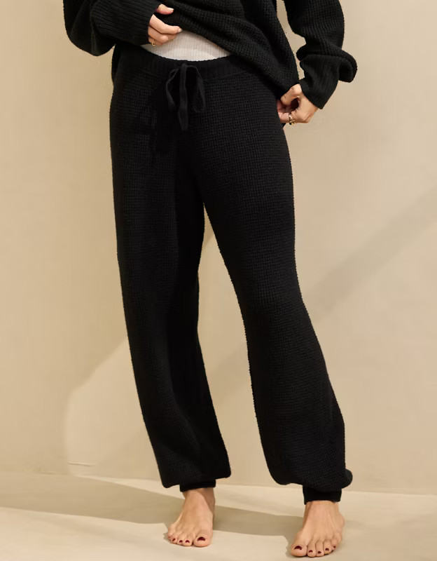 Aerie CozyUp Waffle Jogger | Aerie