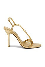 Cult Gaia Fallon Sandal in Brass from Revolve.com | Revolve Clothing (Global)
