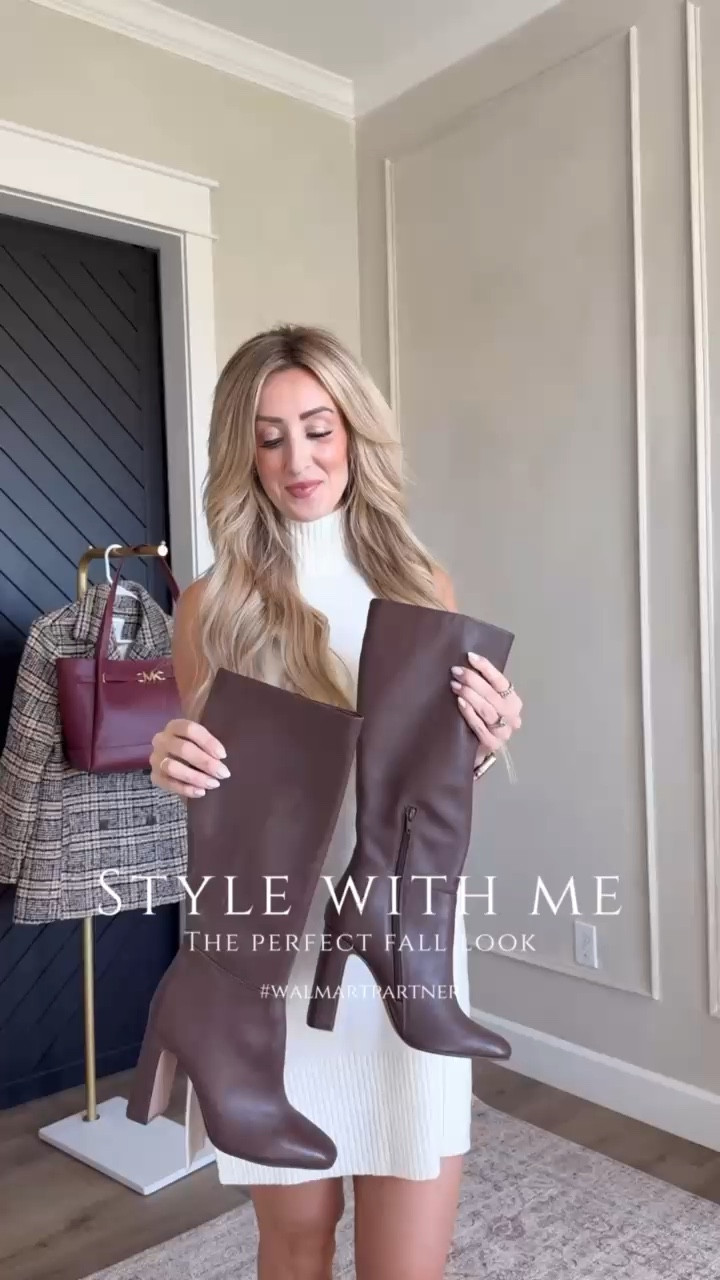 The perfect fall look from @walmartfashion #walmartpartner. I've been loving their new pieces and can't wait to wear this for a fall date night! 

#walmart #walmartfashion 

#LTKStyleTip #LTKWorkwear #LTKItBag
