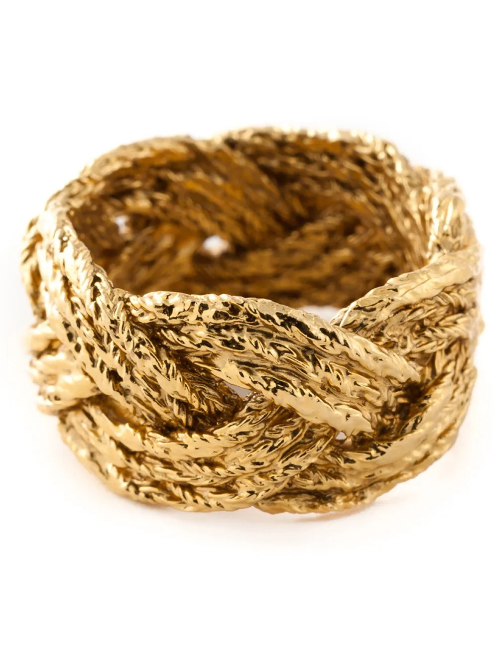 Aurelie Bidermann 'Miki' ring - Metallic | FarFetch US