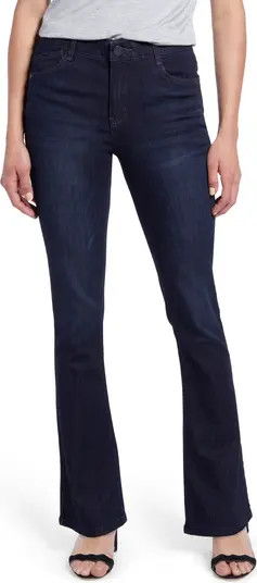 Wit & Wisdom Ab-Solution High Waist Itty Bitty Bootcut Jeans | Nordstrom | Nordstrom