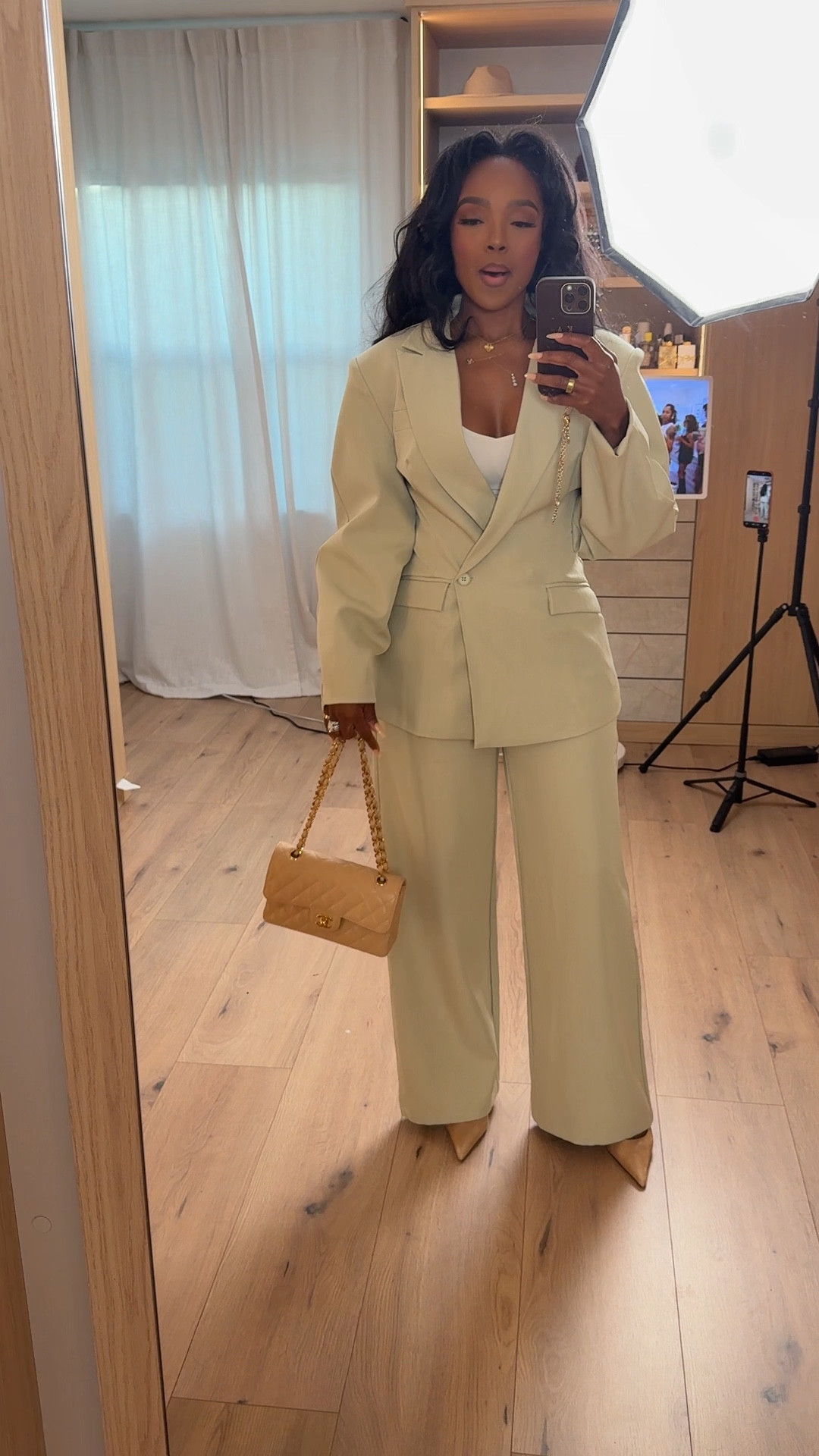 Scroll to shop this elevated neutral set 🤍

This monochrome look is the definition of effortless chic—tailored, clean, and so flattering. The structured fit paired with soft neutral tones makes it a go-to outfit you can wear on repeat and style multiple ways.

Perfect for work, brunch, meetings, or everyday elevated looks.

📏 Measurements: 5’4”, 140 lbs, 34D bust, 27” waist, 40” hips

Follow me on Instagram and YouTube @kirasfashionfinds

#LTKPetite #LTKgrwm #LTKootd