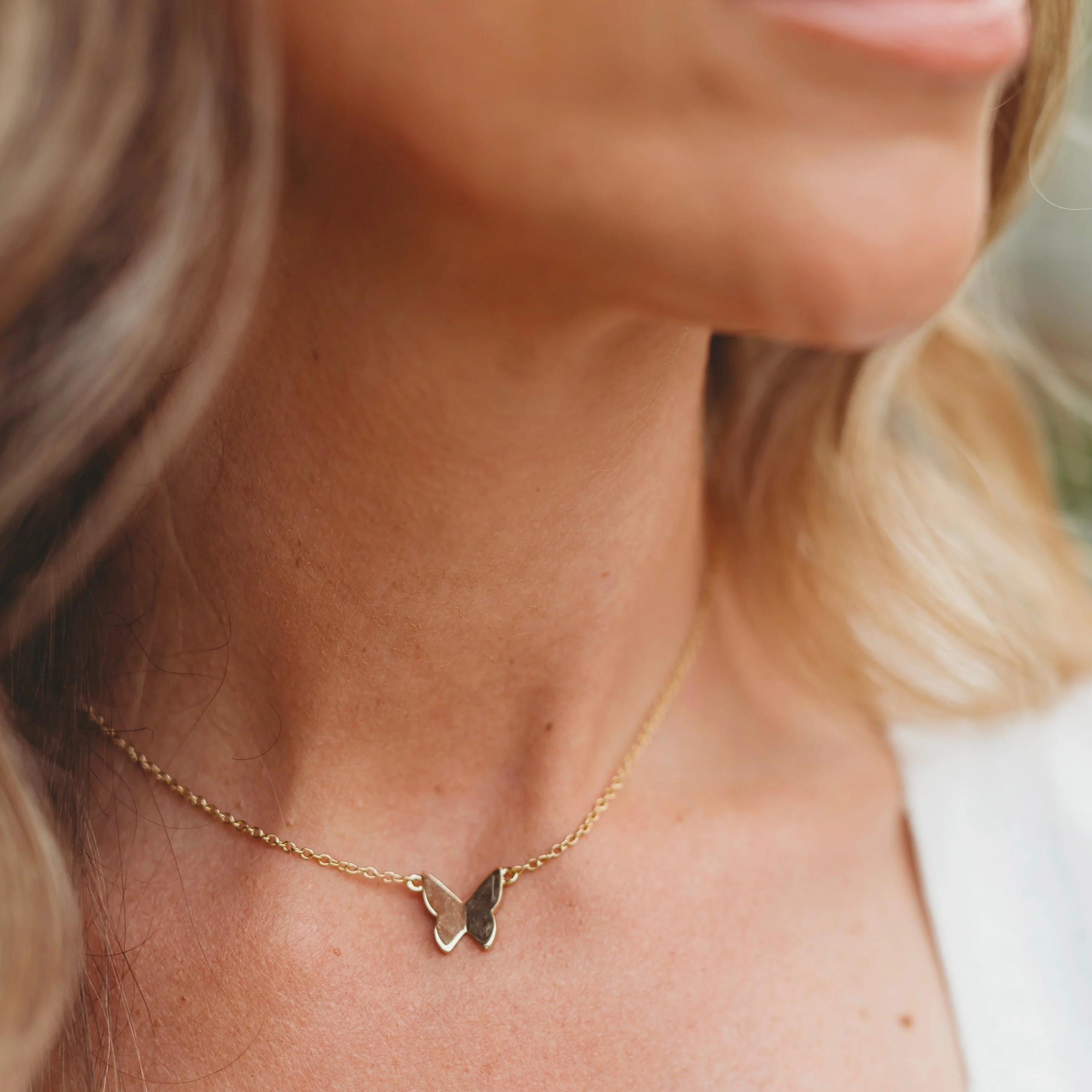 Laikyn Butterfly Pendant Necklace | Victoria Emerson