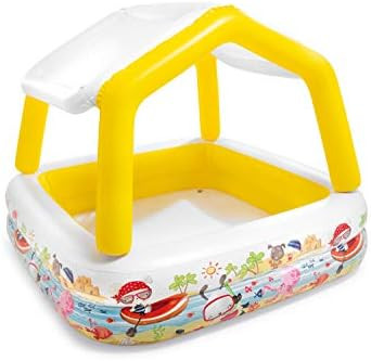 Intex Sun Shade Inflatable Pool, 62" X 62" X 48", for Ages 2+ | Amazon (US)