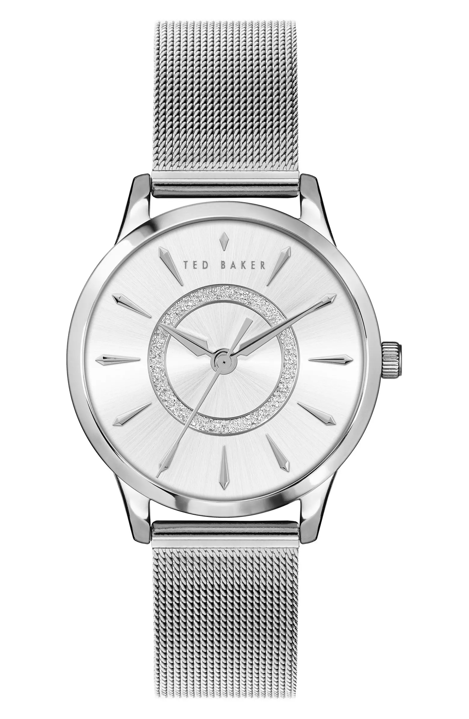 Fitzrovia Charm Mesh Strap Watch, 34mm | Nordstrom