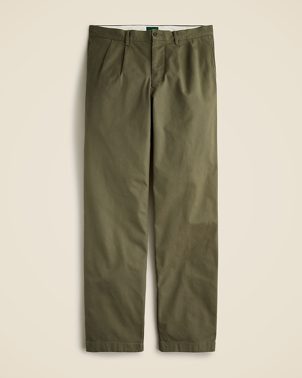 Classic double-pleated chino pant | J. Crew US