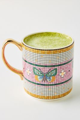 Garden Tile Mug | Anthropologie (US)