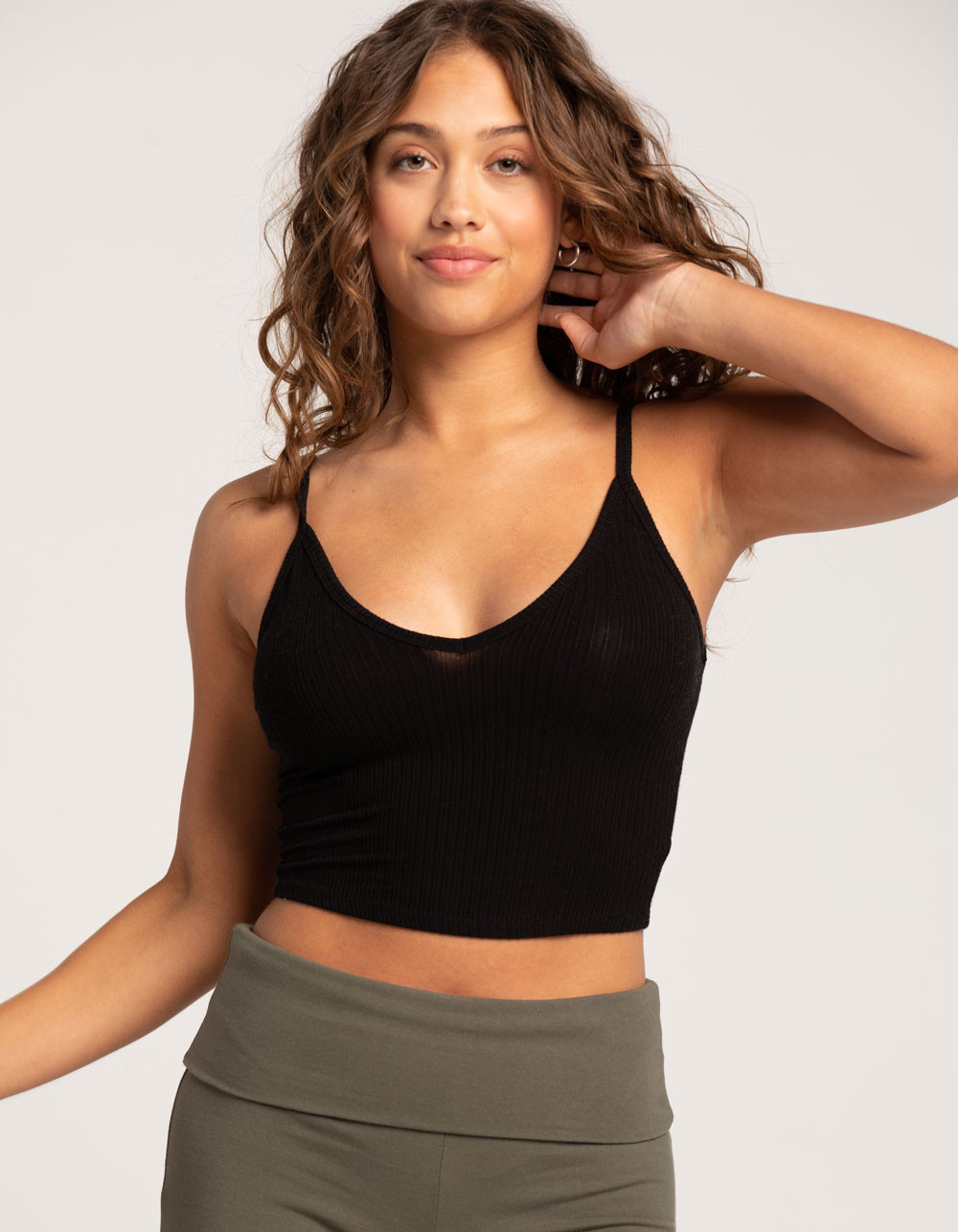 TILLYS V-Neck Rib Cami | Tillys