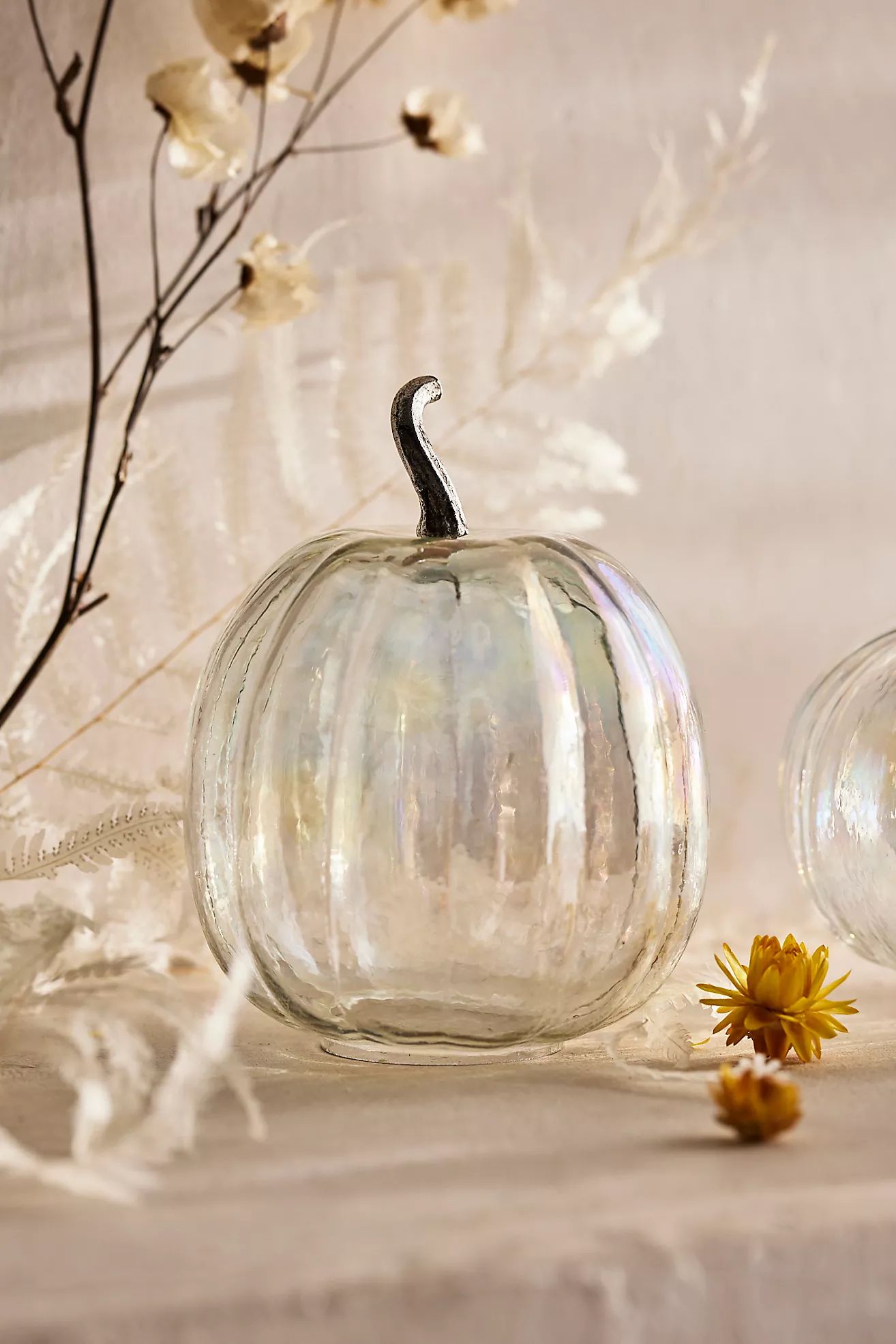 Glass Pumpkin, Pearlescent Glass | Anthropologie (US)