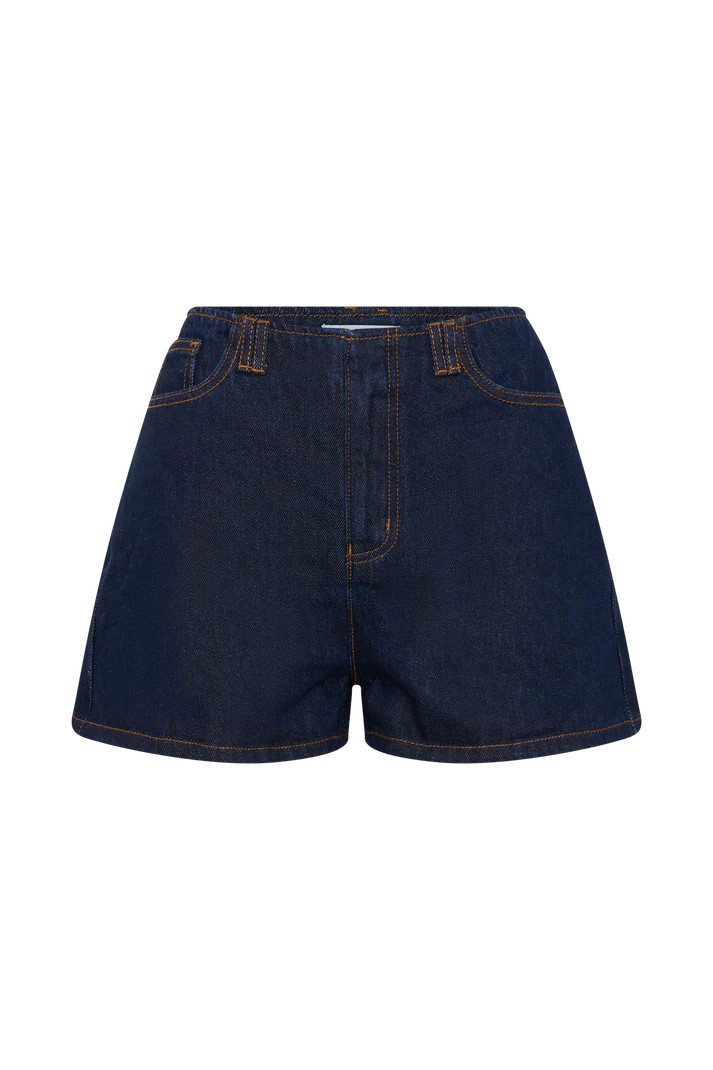 Denim Shorts - Indigo Blue | MESHKI US