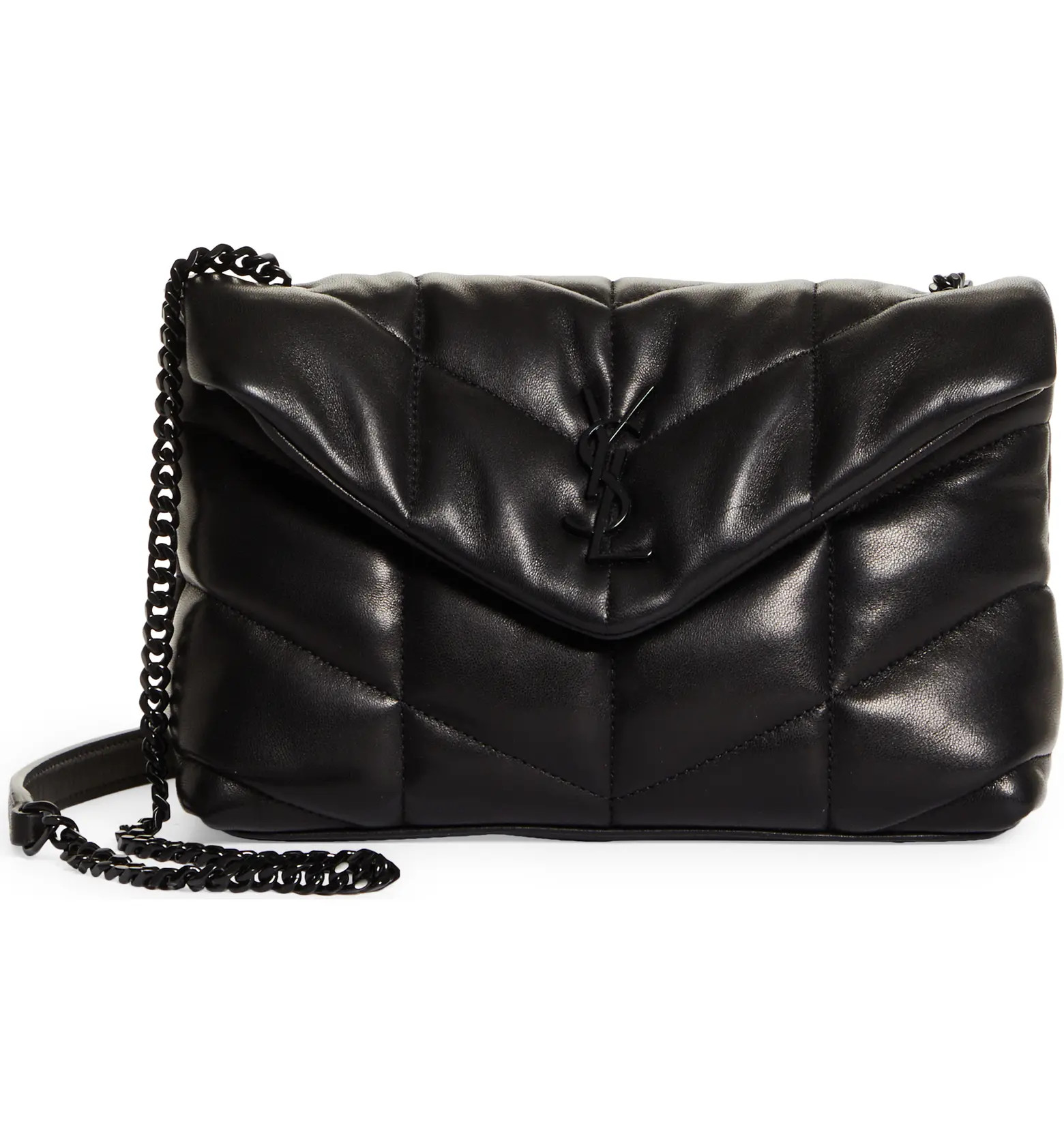 Saint Laurent Toy Loulou Puffer Leather Crossbody Bag | Nordstrom | Nordstrom