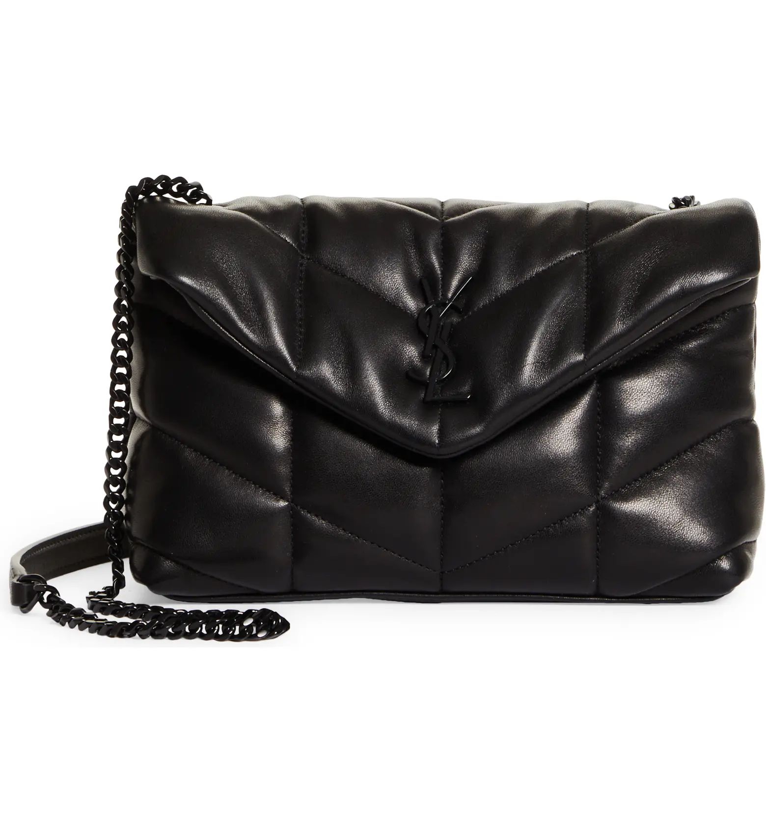 Saint Laurent Toy Loulou Puffer Leather Crossbody Bag | Nordstrom | Nordstrom