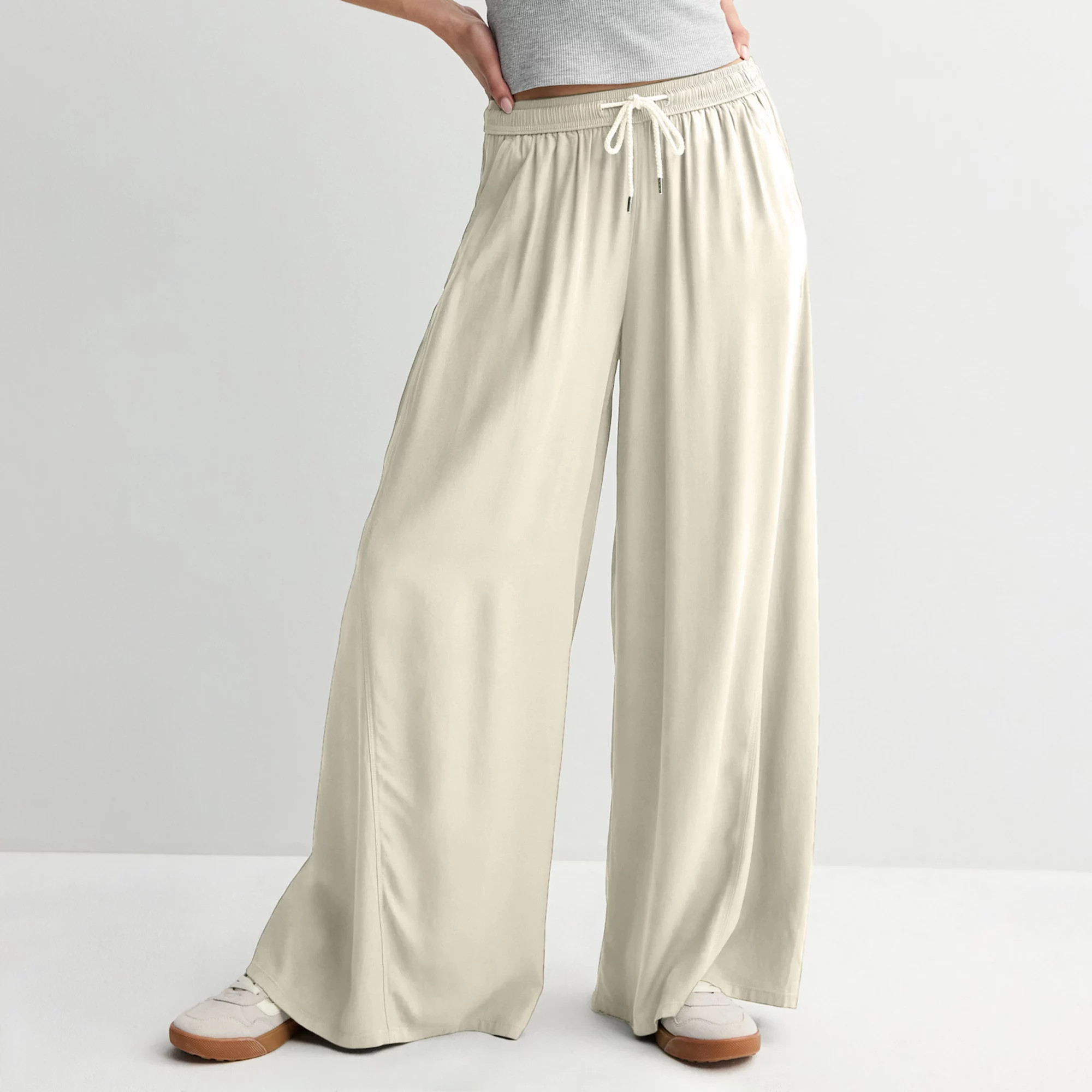 Juniors' SO\u00ae High Rise Baggy Wide Leg Pants | Kohl's