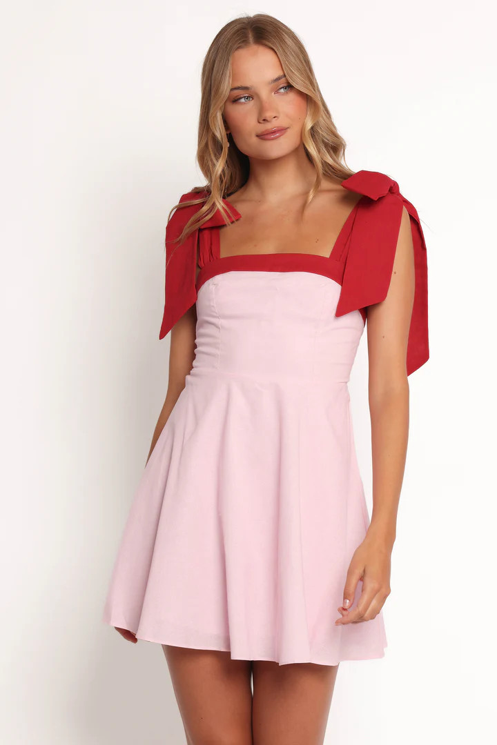 Olinda Mini Dress - Pink | Petal & Pup (AU)