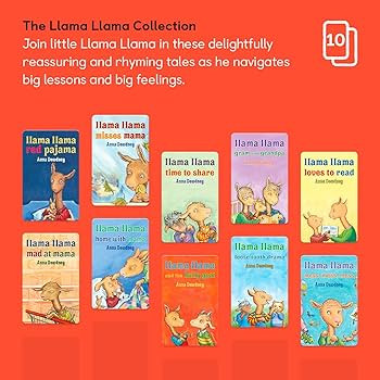 Yoto The Llama Llama Collection by Anna Dewdney – 10 Kids Audio Cards for Use with Player & Min... | Amazon (US)