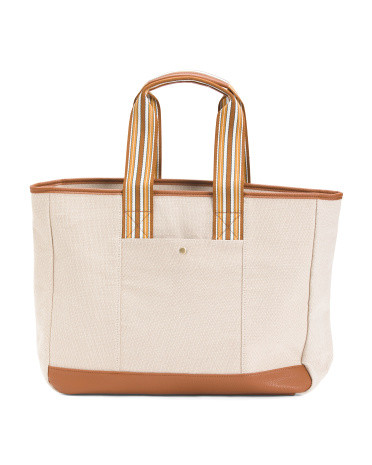 The Capri Everyday Stripe Tote | TJ Maxx