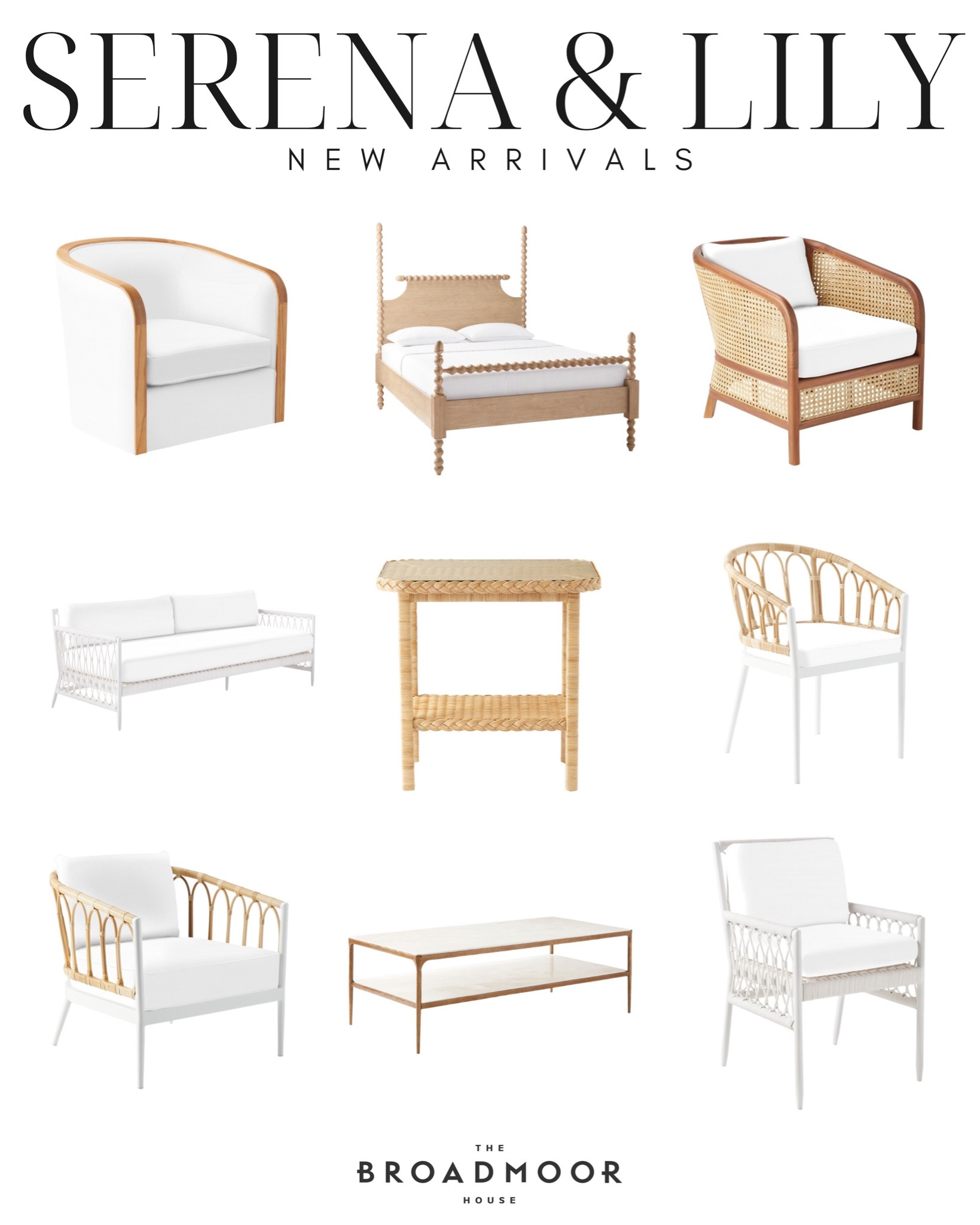 Serena and lily new arrivals!



Rattan furniture, rattan, outdoor furniture, beach, dining chair, arm chair, home decor, accent chair, bed, bed frame, side table

#LTKFind #LTKstyletip #LTKhome