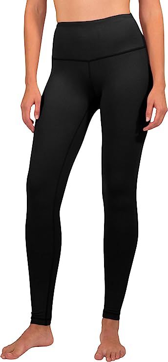 90 Degree By Reflex High Waist Power Flex Tummy Control Leggings | Amazon (US)