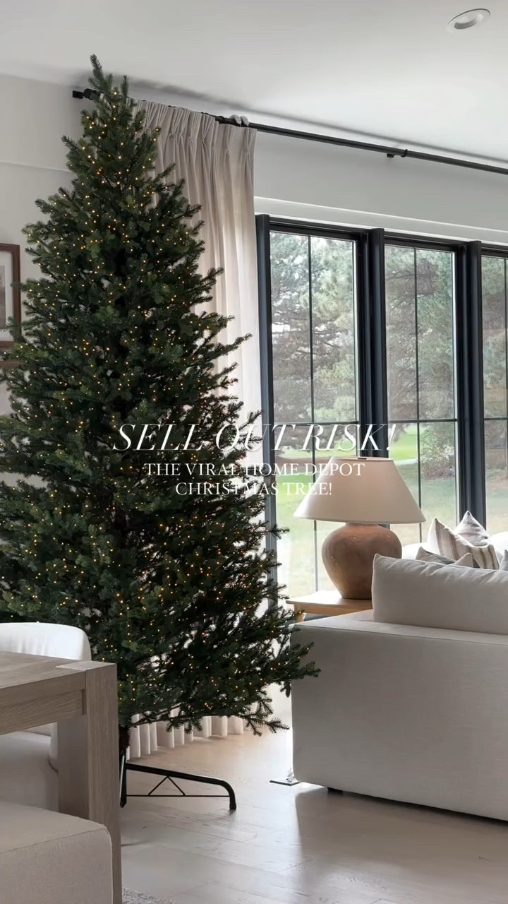 Y’all, IT’S BACK and better than ever! Last year, it sold out in a flash, and this year is no different, so you’ll want to snag yours ASAP! It comes in a variety of sizes to fit any space and trust me, it’s just as stunning as everyone says. Seriously, this is the tree that will top every holiday you’ve ever had—it’s pure magic! ✨ It’s so good, we bought it in the flocked version too!

#LTKHome #LTKSeasonal #LTKVideo