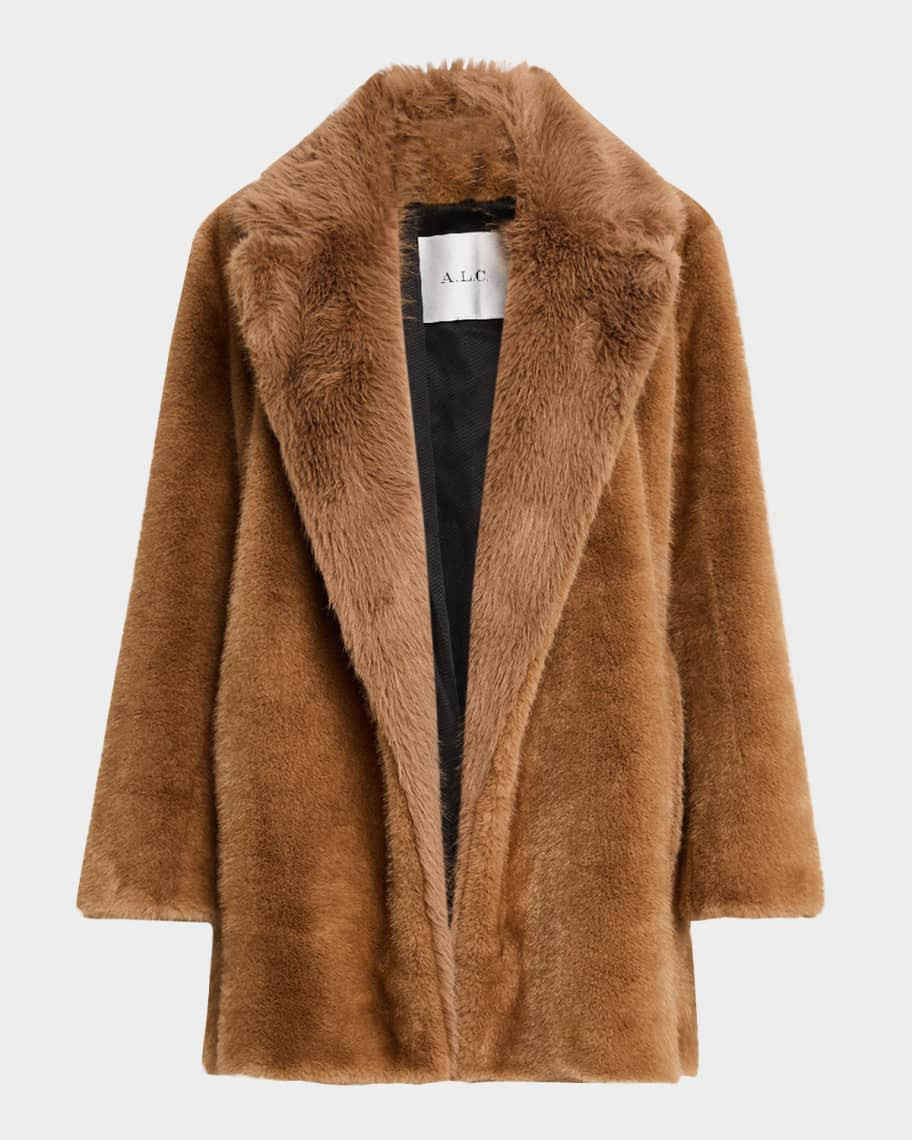 A.L.C. Nina Faux Fur Jacket | Neiman Marcus