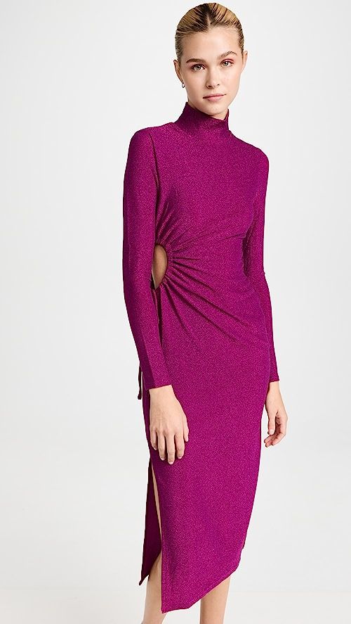 WAYF Veronica Cut Out Midi Dress | SHOPBOP | Shopbop