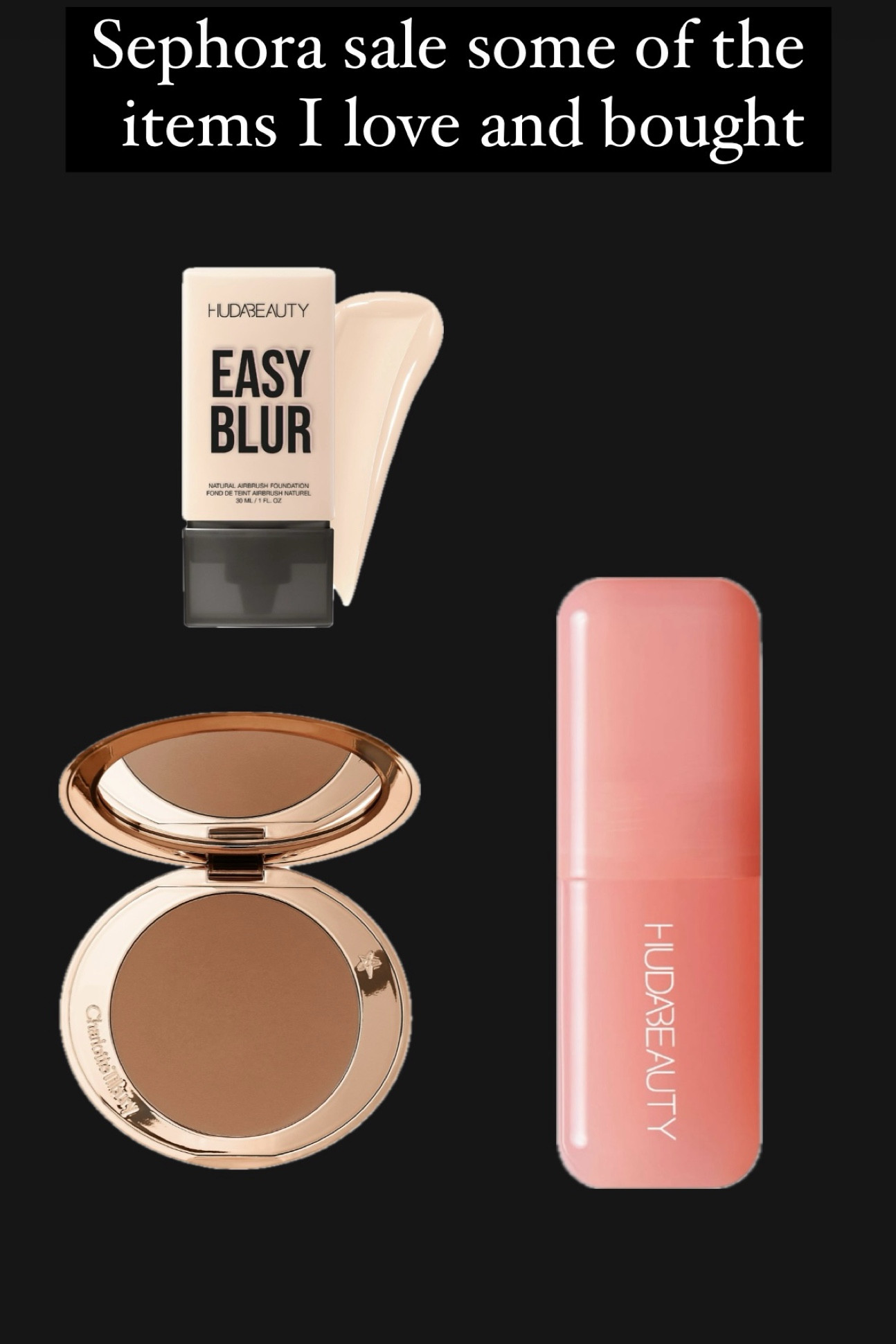 I love all of these products for the Sephora sale. I just bought them myself. #sephora

#LTKSaleAlert