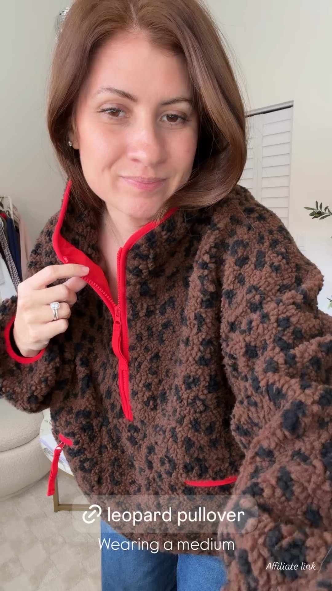 Wearing a medium Affiliate link