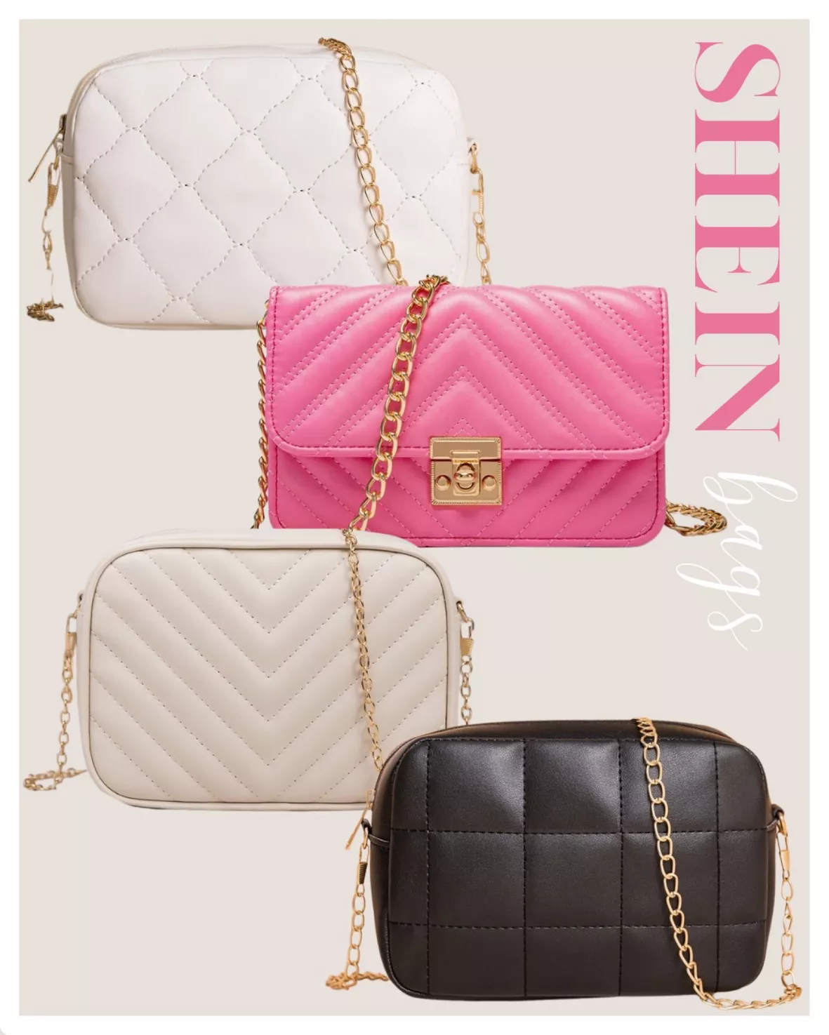 Forever Falling Pink Quilted Purse curated on LTK