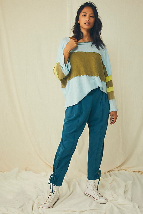 Bobbi Tee by We The Free at Free People, Woodbine Combo, M | Free People (Global - UK&FR Excluded)