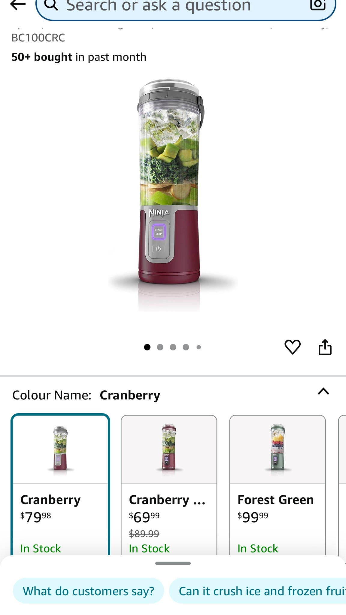 Attention boaters !  
Are you looking for that perfect blender to mix your drinks while out on the water ?   A blender that will work without power ?    And mix up those ice cappuccinos  and protein powders ?   
Well this ninja blender does it all !   
On sale now at Costco !   Hurry and get yours .  2 for 99.00 !  1 for each of you to create your own deliciousness !   

Ninja portable blender   @costco

#yummy
#shakes
#smoothies
#frappacinos
#margaritas
#daquiris
#costco
#amazon
#cordless

#LTKcanada