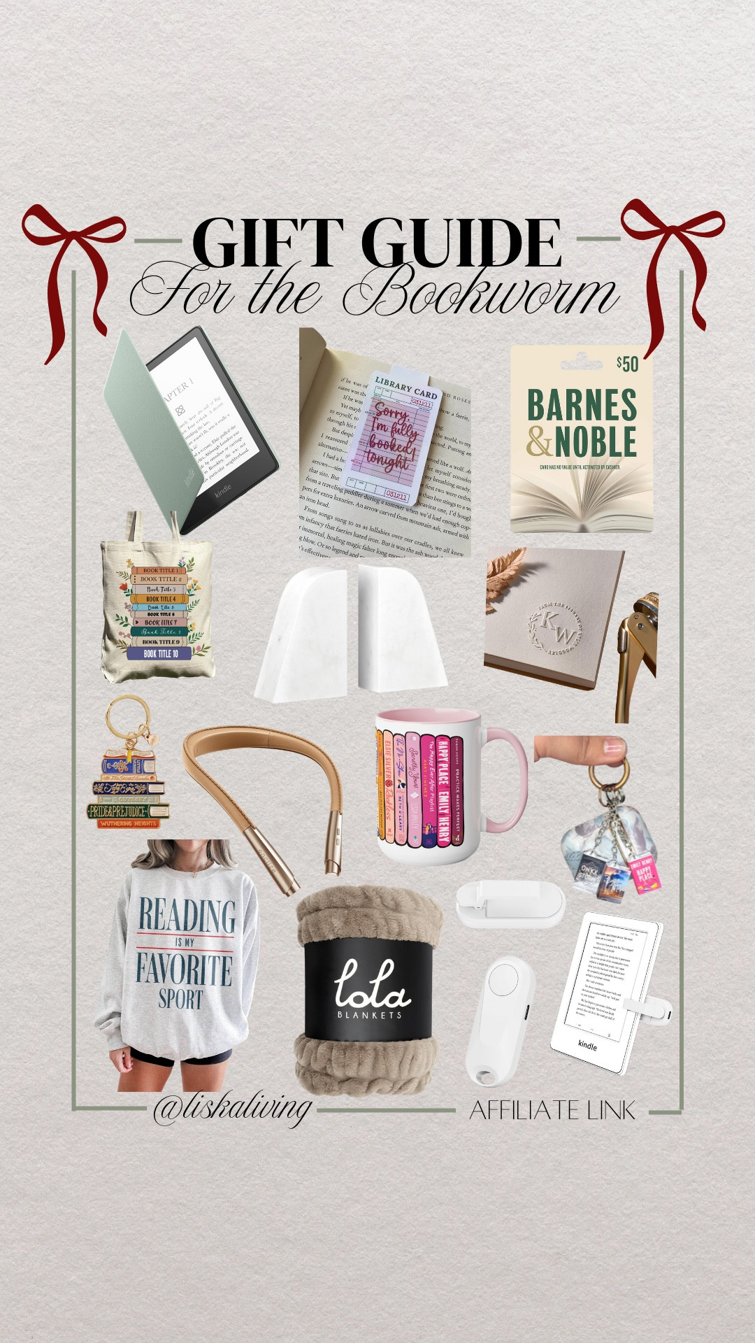 Gift guide for the Bookworm

#LTKHoliday #LTKGiftGuide #LTKCyberWeek