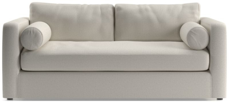 Aris Apartment Track-Arm Bench Sofa + Reviews | Crate & Barrel | Crate & Barrel