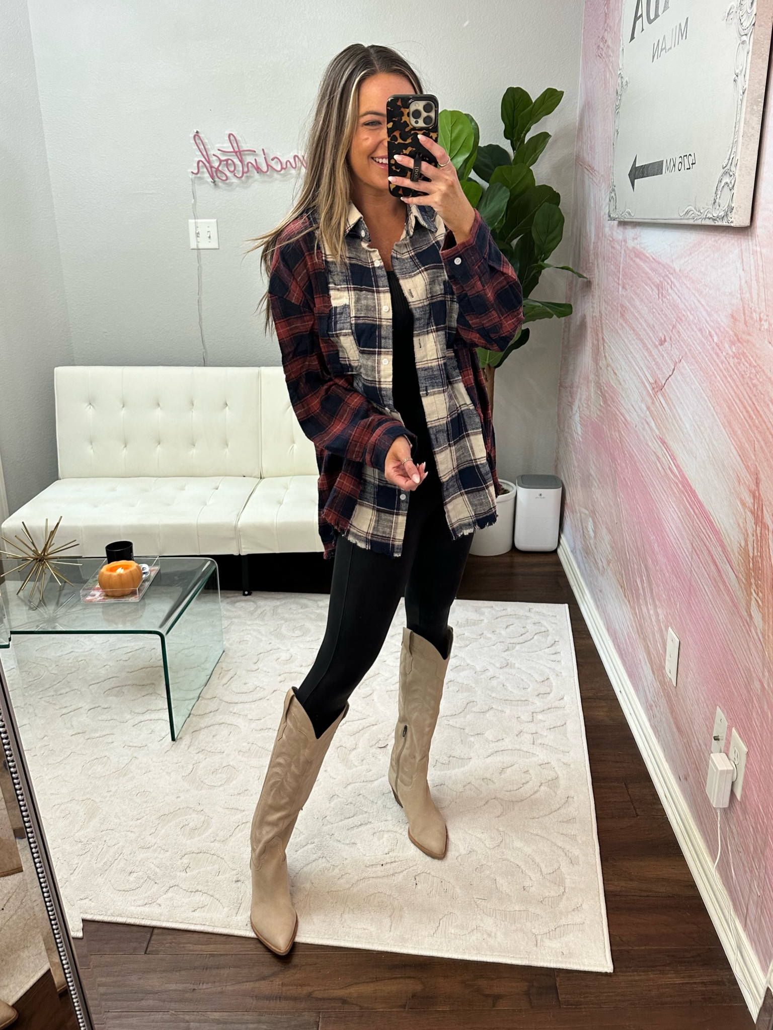 Oversized flannel shacket on sale 

#LTKstyletip #LTKfindsunder50 #LTKSale