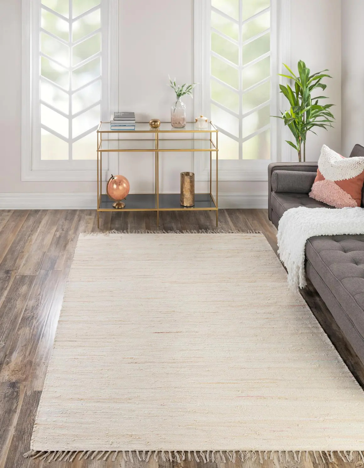 5' x 8' Chindi Cotton Rug | Rugs.com