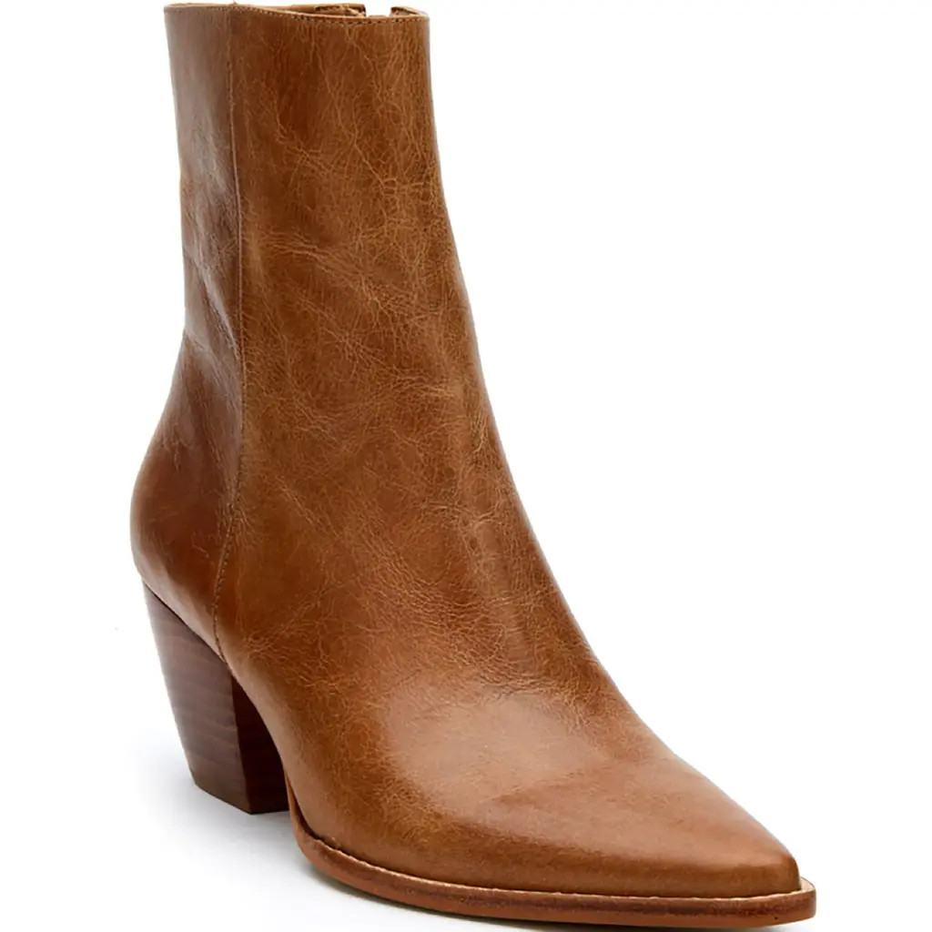 Caty Western Pointed Toe Bootie (Women) | Nordstrom