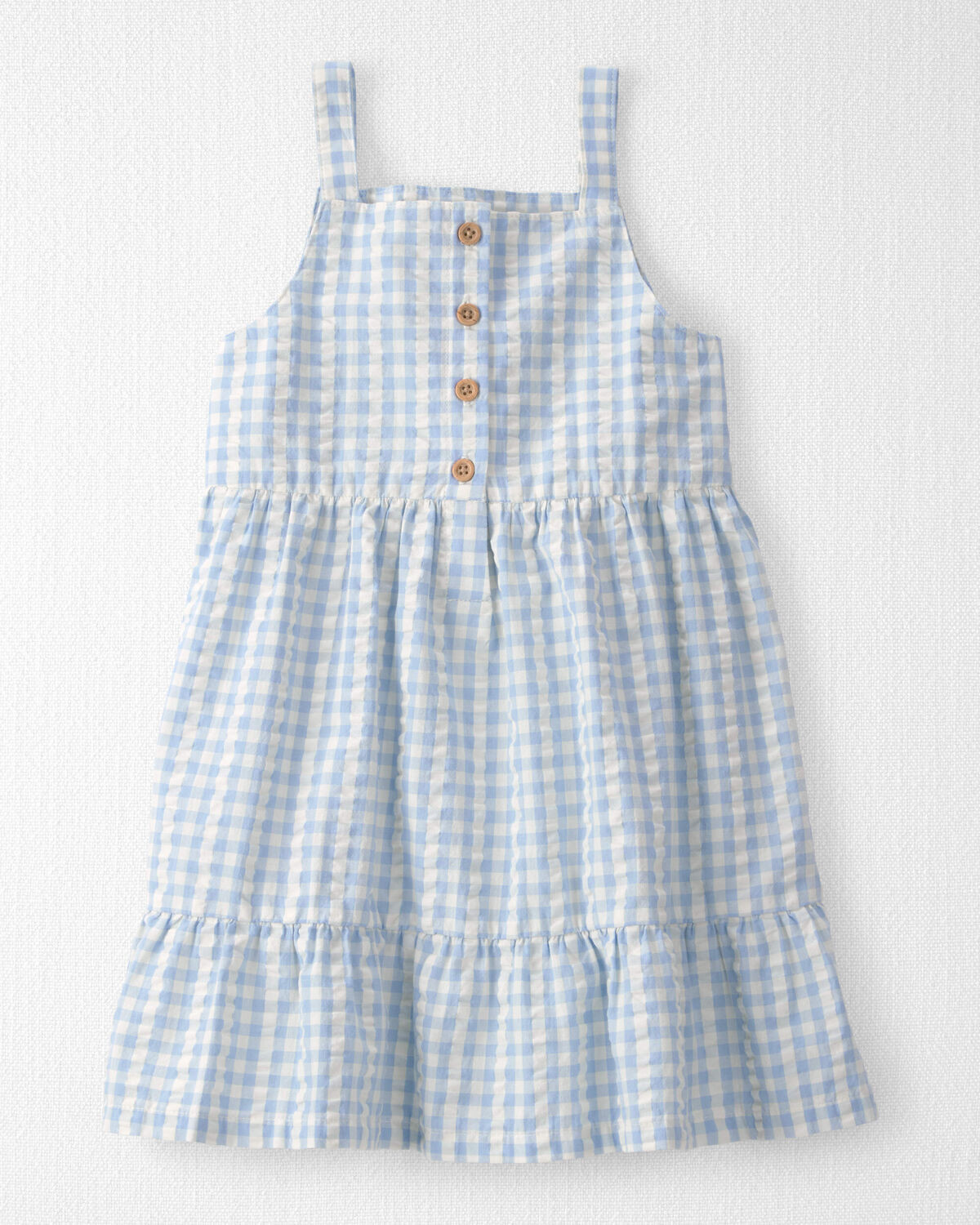 Toddler Girl Seersucker Dress Made with Organic Cotton | Carter's Inc