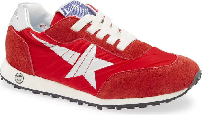 Kids' Running Marathon Mixed Media Sneaker | Nordstrom