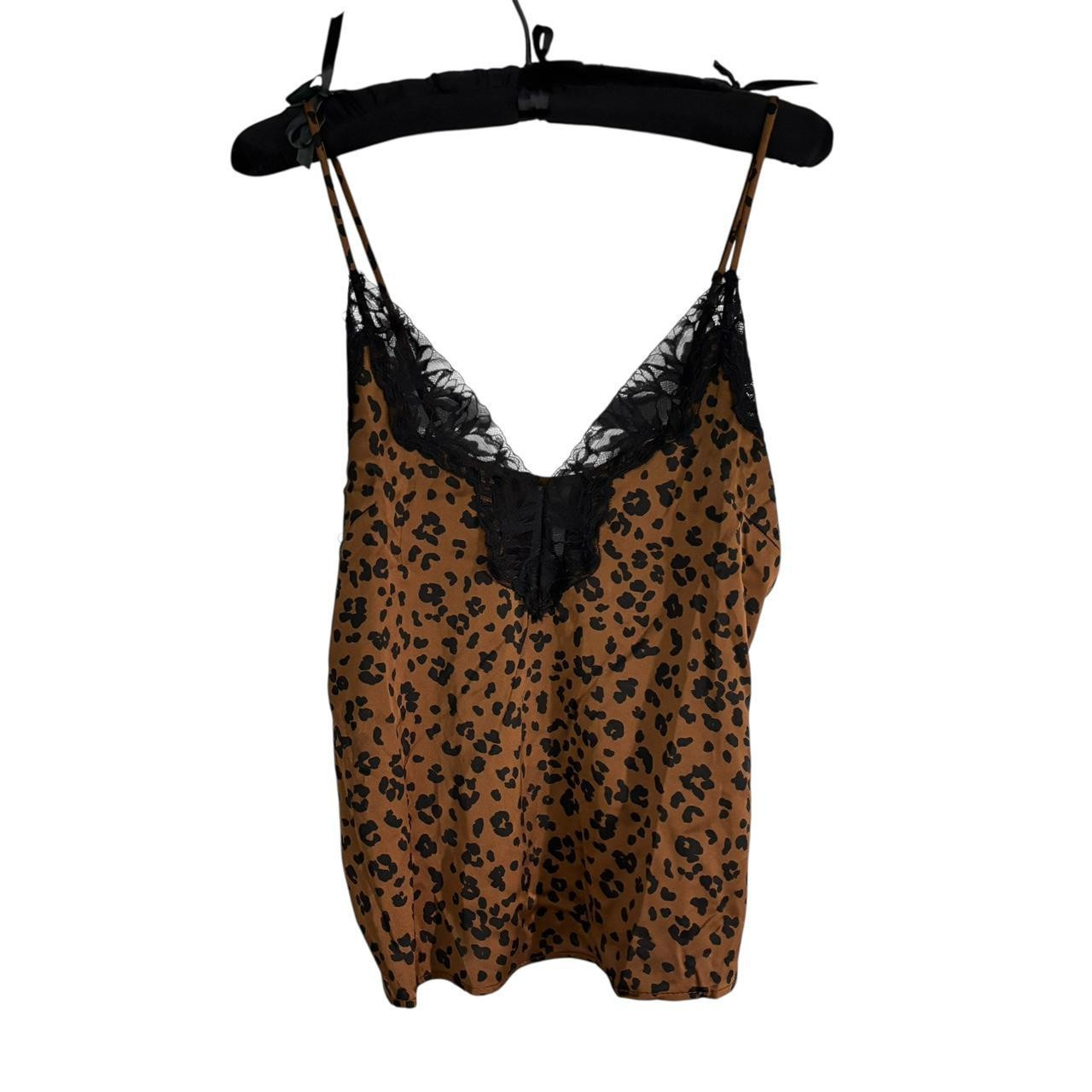 Auden Women's Top - Black/Brown - XS | Depop US